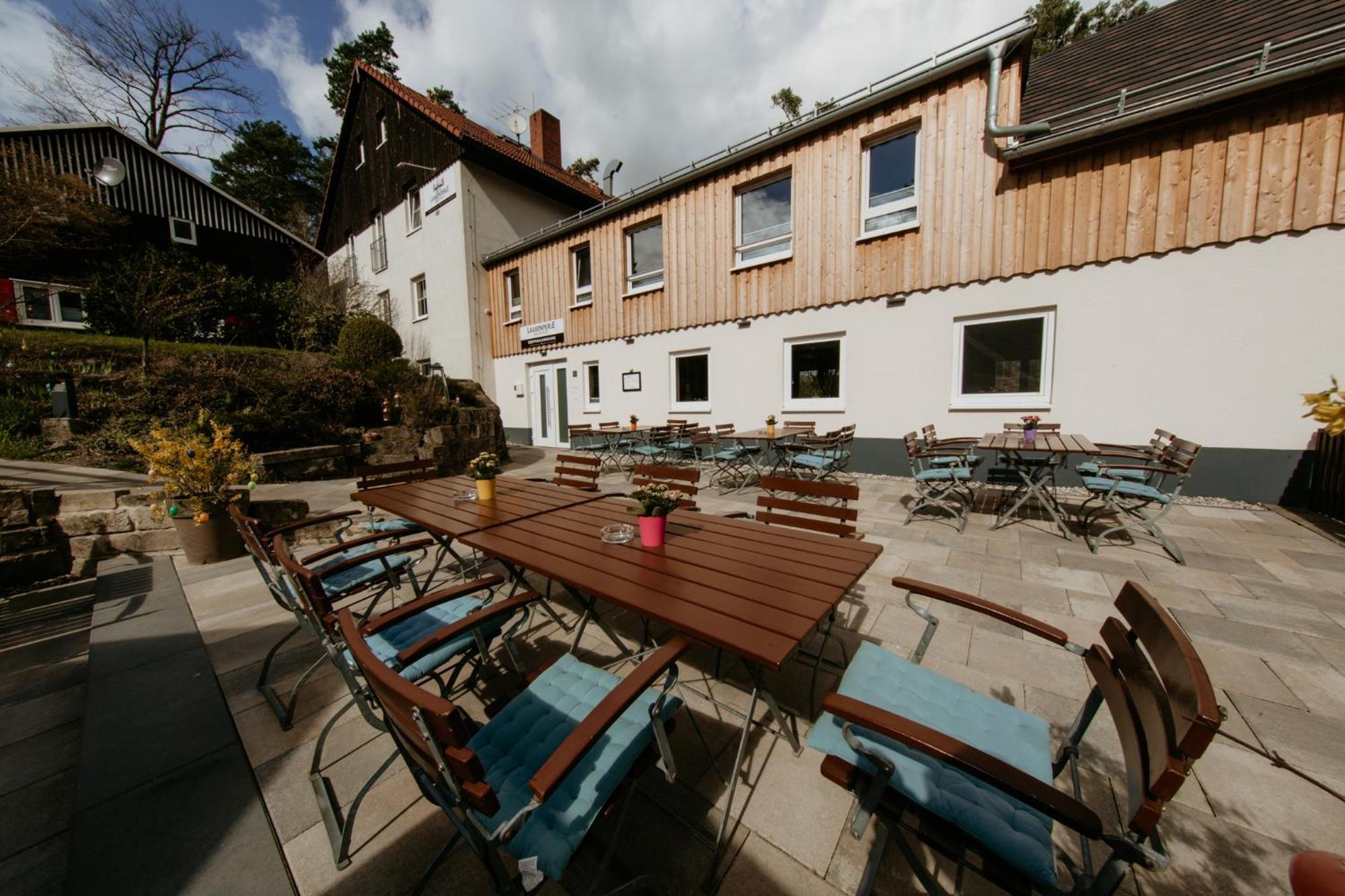 Bergpension Laasen Perle Rathen Exterior foto